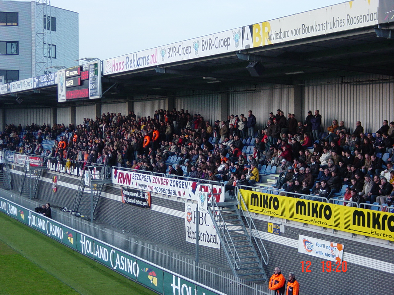 Verslag en foto`s ADO Den Haag met moeite langs RBC Roosendaal